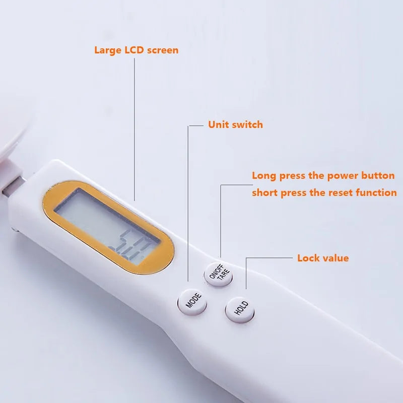 Portable Digital Measuring Spoons – Your Peachy-Perfect Precision Partner! 🥄✨